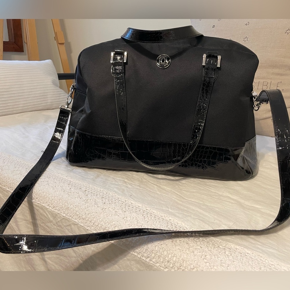 Joy Mangano 2-piece carry on/overnight luggage